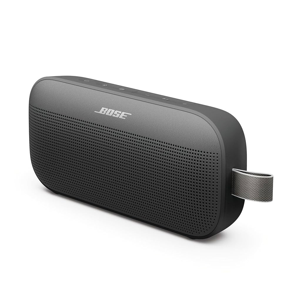 Bose New SoundLink Flex Portable (2nd Gen), Portable Outdoor with Hi-Fi Audio Bluetooth Speaker  (Black, Mono Channel)